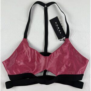 NWT Koral Strappy Sport Bra Size Small